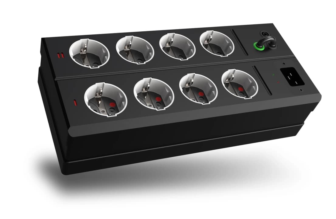 Hifi Stekkerdoos Mains Multiplier 6 of 8 Plus